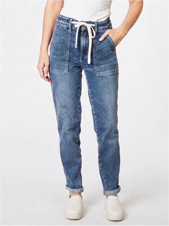 Judy Blue Denim - Judy Blue, High-Rise Jocelyn Jogger Jeans, Blue, 13|31